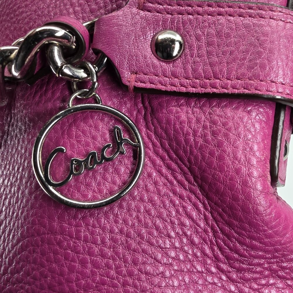 ​Coach Abby Mini Hobo Pebbled Leather Crossbody - Blossom Pink F1972 - Picture 9 of 9